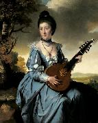 Joseph Wright, Portrait of Mrs. Robert Gwillym